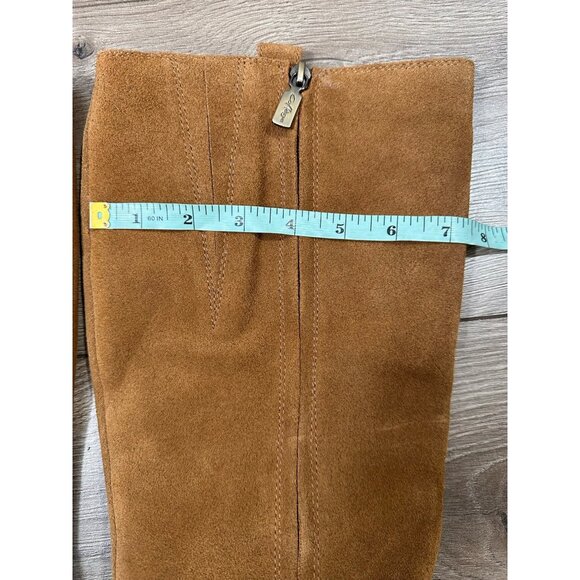 Aqua College Natalya Waterproof Boots Color Camel Suede Size 11M Style B6846 235 - Picture 5 of 14